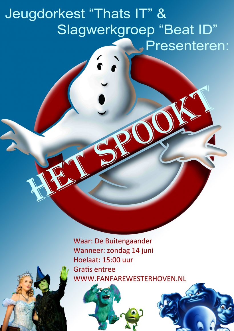 poster Jeugd thema concert 2015